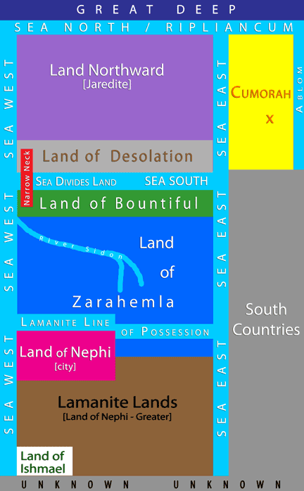 Land Northward | Book of Mormon Geography Lands - Western New York Model