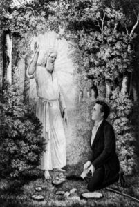 Joseph Smith was Visited by an Angel in a Field