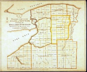 Prophecy Fulfilled Book of Mormon Geography Map - Holland Land Purchase